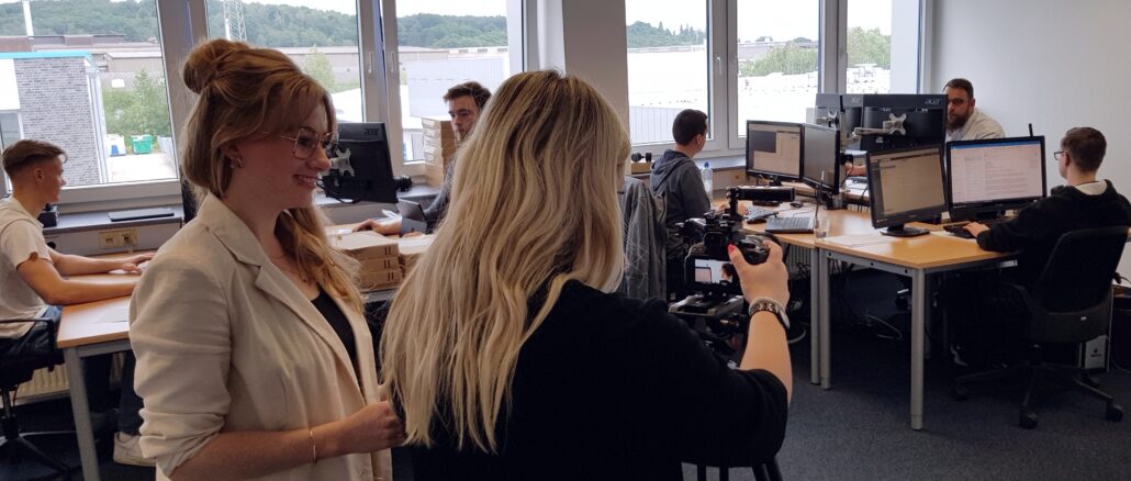 Videodreh bei LückerService: Azubigewinnung über Social Media