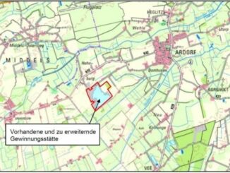 Quarzsandabbau in Ardorf-Hohebarg bei Wittmund: Antragsunterlagen für Tagebauerweiterung liegen aus