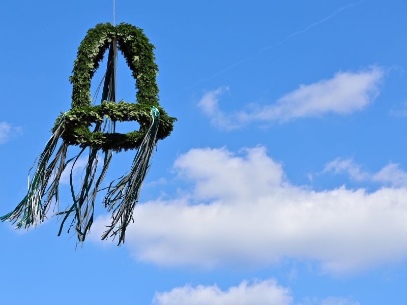 Richtfest auf dem Flugplatz Wittmundhafen