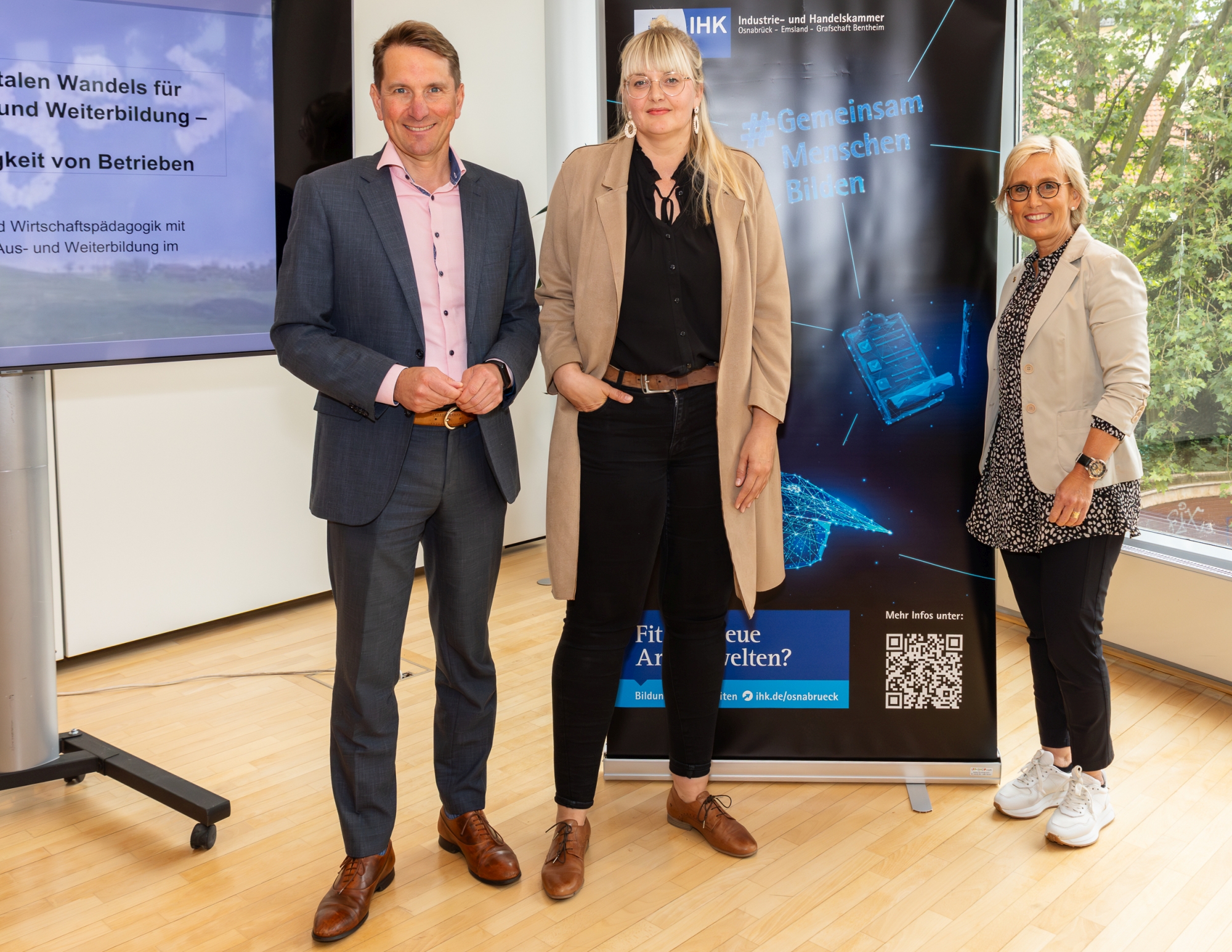 IHK-Mittagsgespräch mit Juniorprofessorin Dr. Dana Bergmann   