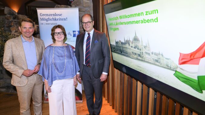 ‚Wirtschaft first‘ Politik bringt Investitionsboom in Ungarn IHK-Ländersommerabend in Osnabrück