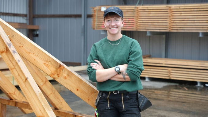Vom Studium aufs Dach: Freya Bruns findet ihr Glück im Handwerk