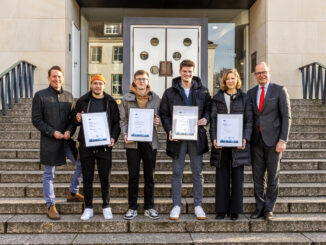 Zwei Auszubildende erhalten „Azubi-Walk of Fame“-Stern in Osnabrück